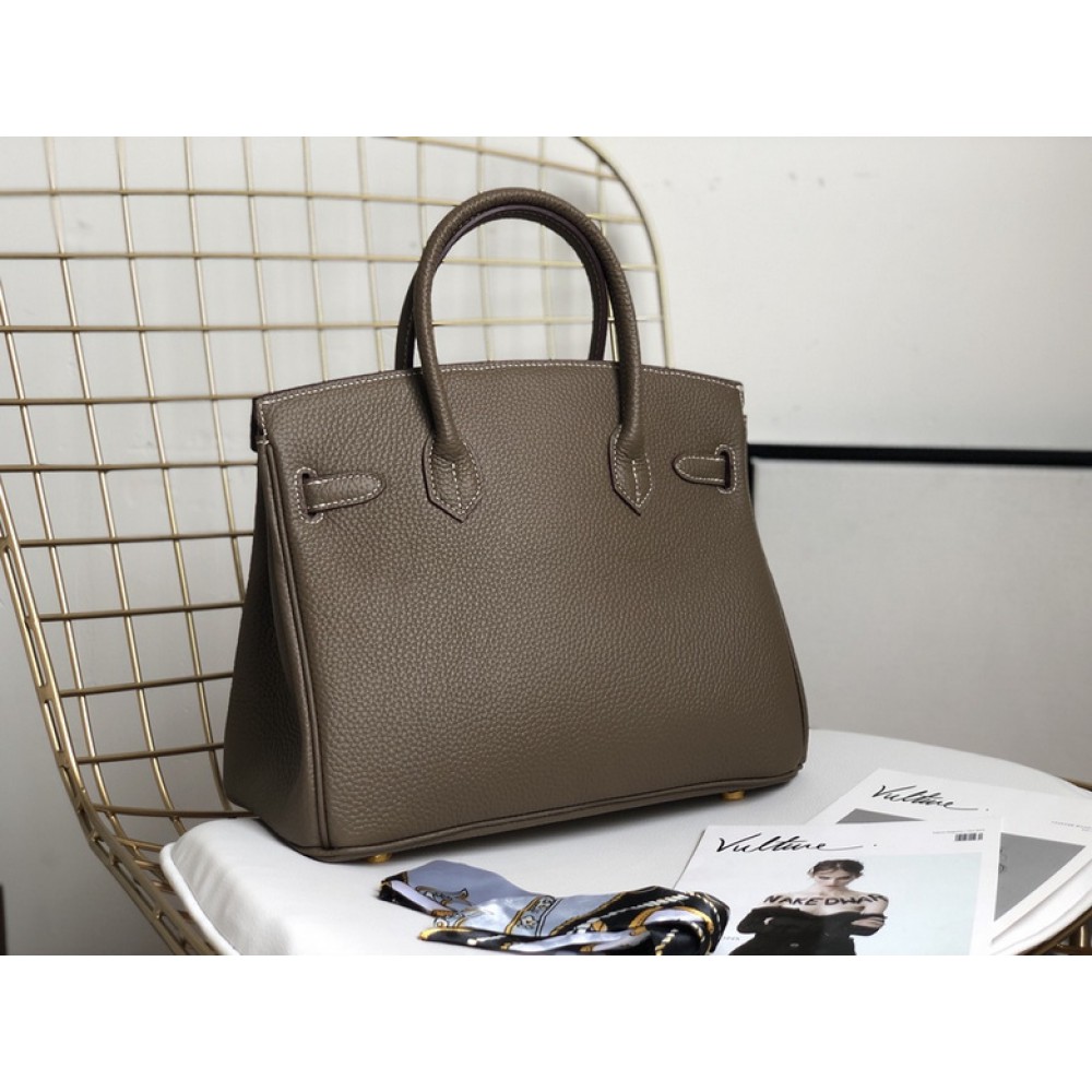 Hermes birkin bag togo leather grey 35x25cm-30x22cm Bags