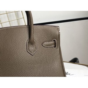 Hermes birkin bag togo leather grey 35x25cm-30x22cm Bags