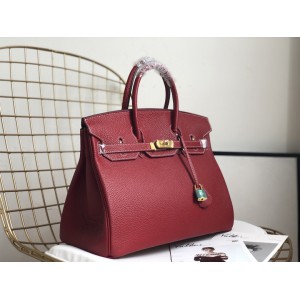 Hermes birkin bag togo leather bordo 35x25cm-30x22cm Bags