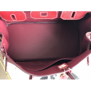 Hermes birkin bag togo leather bordo 35x25cm-30x22cm Bags