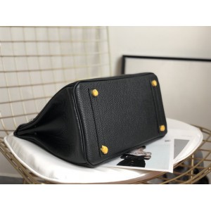 Hermes birkin bag togo leather black 35x25cm-30x22cm Bags