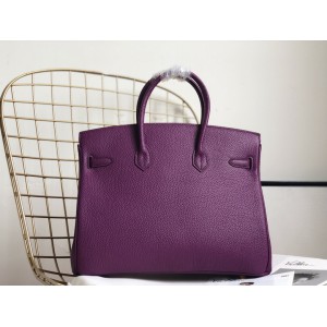 Hermes birkin bag togo leather purple 35x25cm-30x22cm Bags