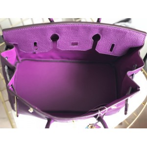 Hermes birkin bag togo leather purple 35x25cm-30x22cm Bags