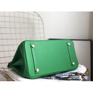 Hermes birkin bag togo leather green 35x25cm-30x22cm Bags
