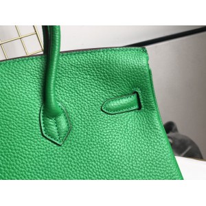 Hermes birkin bag togo leather green 35x25cm-30x22cm Bags