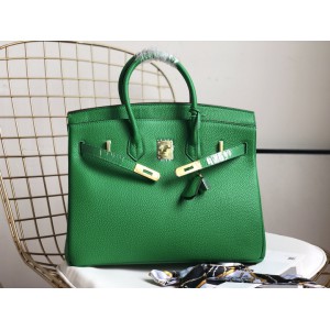 Hermes birkin bag togo leather green 35x25cm-30x22cm Bags