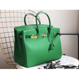 Hermes birkin bag togo leather green 35x25cm-30x22cm Bags
