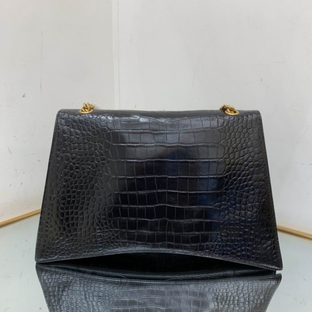 Balenciaga crush large size 39,5x25cm croc effect Bags