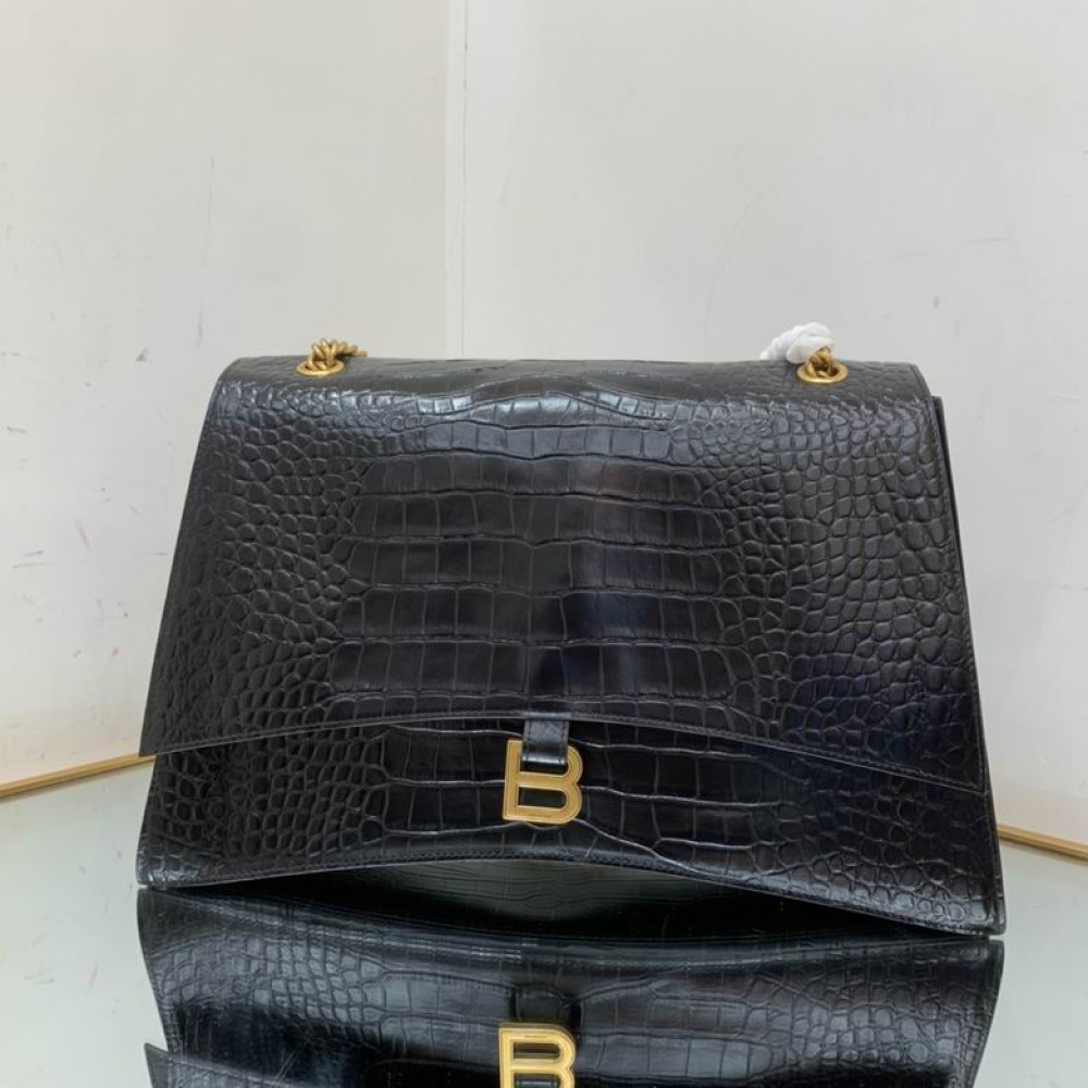 Balenciaga crush large size 39,5x25cm croc effect Bags