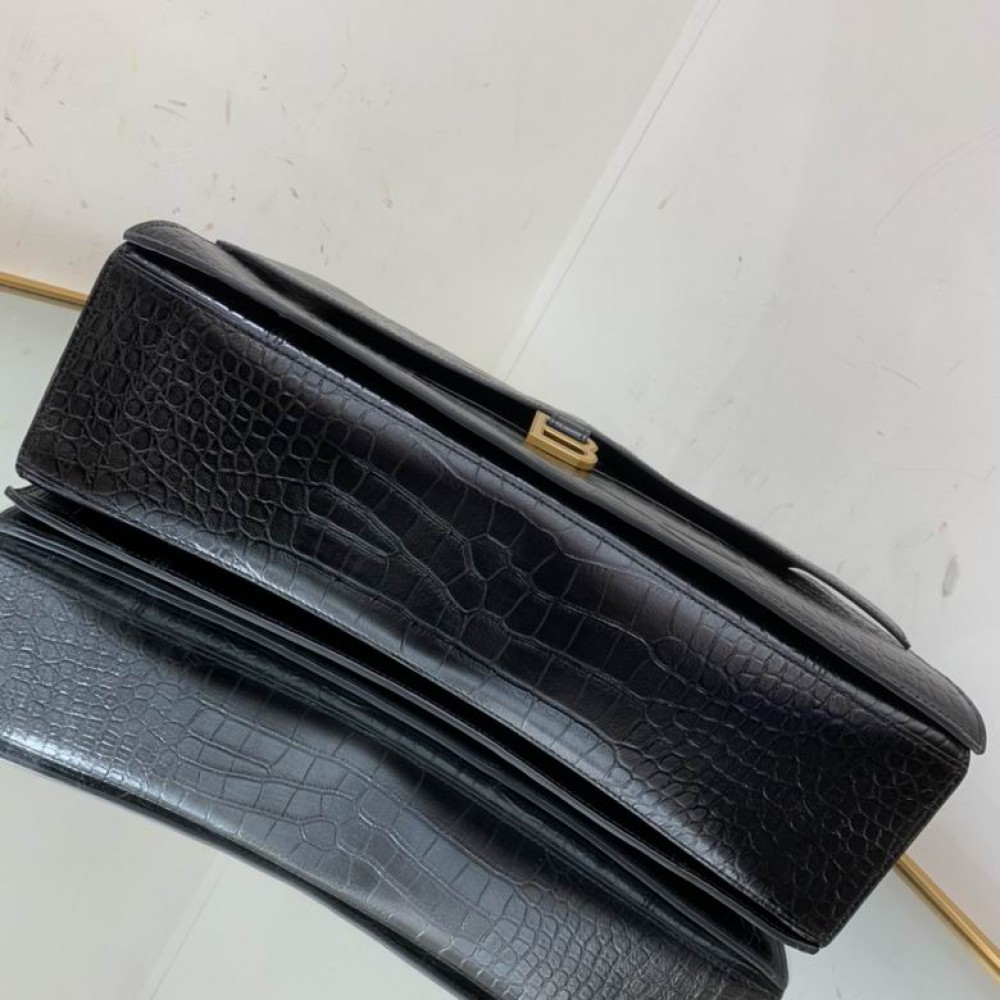 Balenciaga crush large size 39,5x25cm croc effect Bags