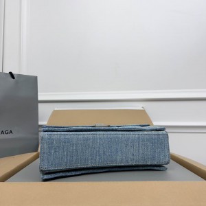 Balenciaga crush 24.9x15cm denim Bags
