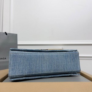 Balenciaga crush 31x20cm denim Bags