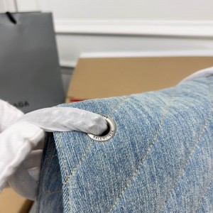 Balenciaga crush 31x20cm denim Bags