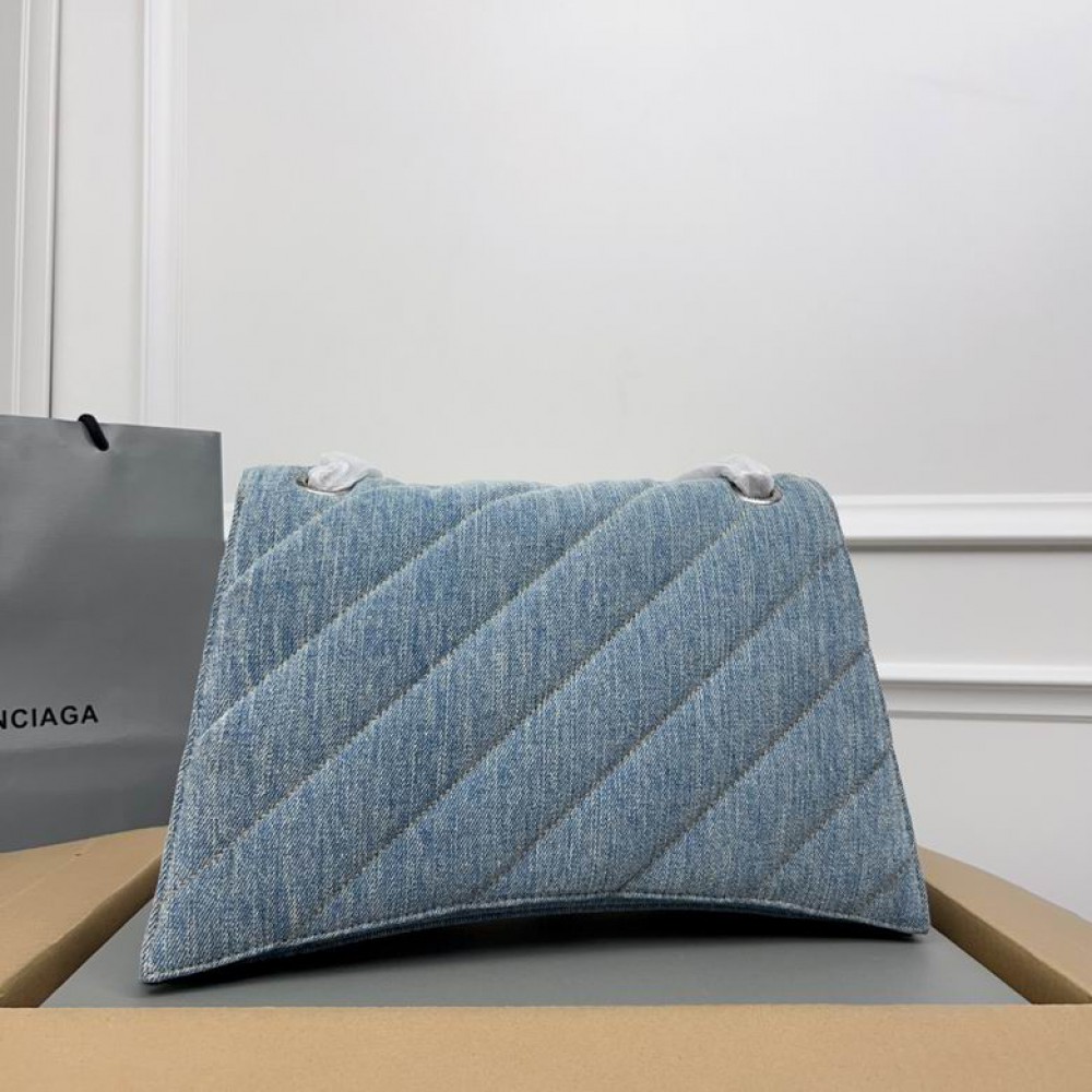 Balenciaga crush 31x20cm denim Bags