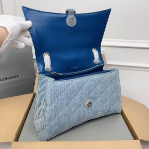 Balenciaga crush 31x20cm denim Bags