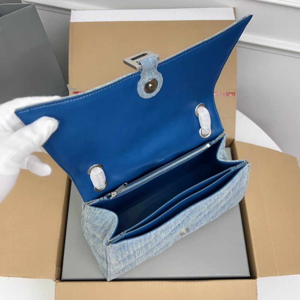 Balenciaga crush 31x20cm denim Bags