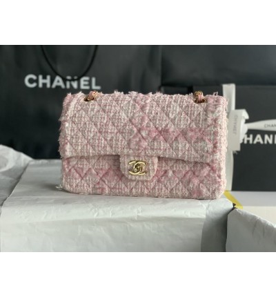 Chanel classic flap 2.55 24x17cm cotton 