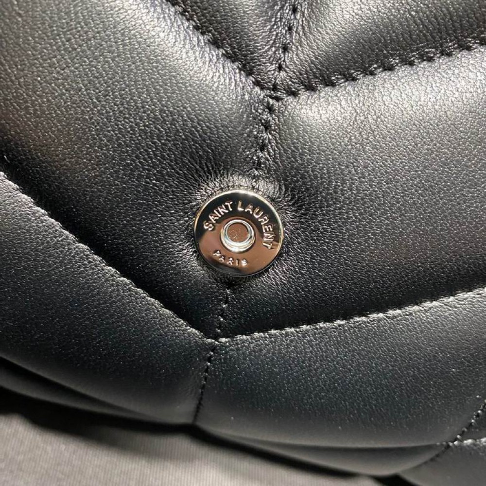 Ysl TOY PUFFER IN LAMBSKIN 23x15.5x8.5cm 