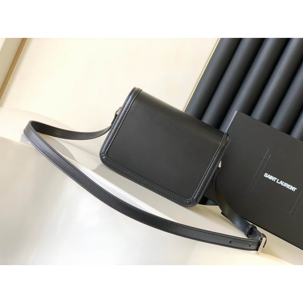 Ysl solferino bag leather black silver 19x13x5cm Bags