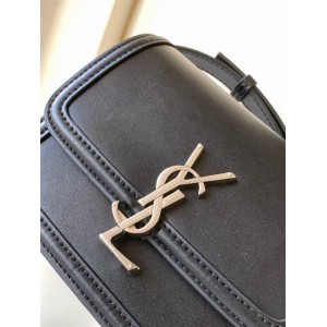 Ysl solferino bag leather black silver 19x13x5cm Bags