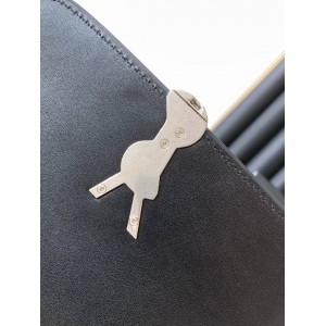 Ysl solferino bag leather black silver 19x13x5cm Bags