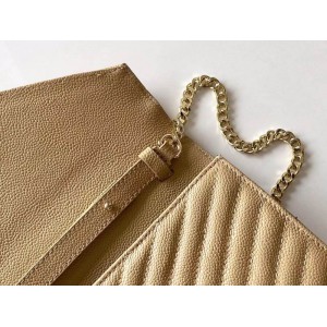 Ysl monogram 22.5x14x4cm beige Bags