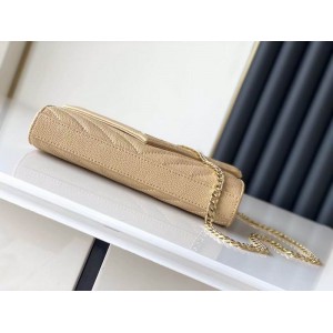 Ysl monogram 22.5x14x4cm beige Bags