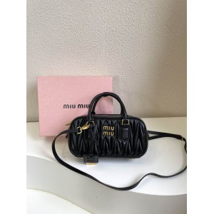 Miu Miu bowling bag 23x105x7cm black Bags