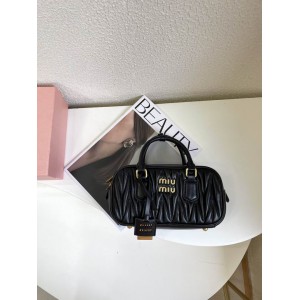 Miu Miu bowling bag 23x105x7cm black Bags