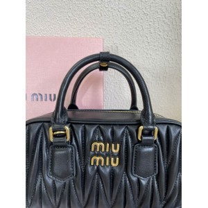 Miu Miu bowling bag 23x105x7cm black Bags