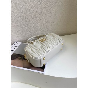 Miu Miu bowling bag 23x105x7cm nude Bags