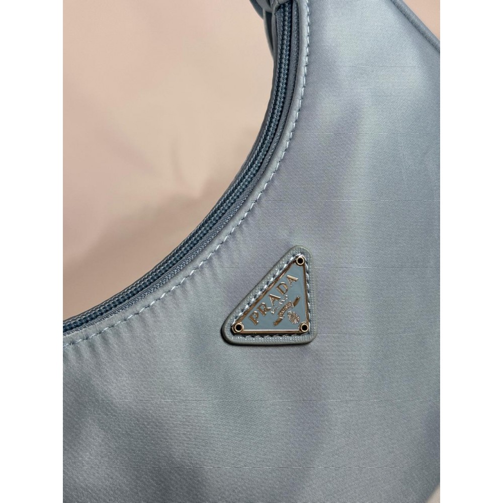 Re-Nylon Prada Re-Edition 2000 mini-bag 22x17x6cm light blue Bags