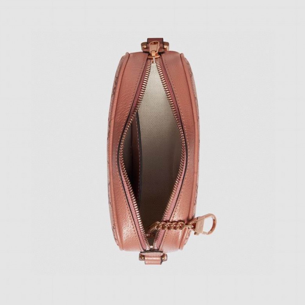 Gucci ophidia gg mini bag 17.5x12cm pink canvas Bags