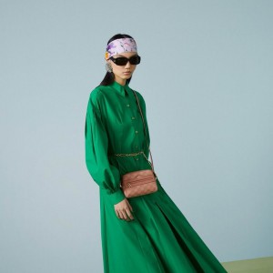 Gucci ophidia gg mini bag 17.5x12cm pink canvas Bags