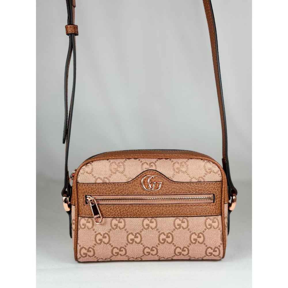 Gucci ophidia gg mini bag 17.5x12cm pink canvas Bags