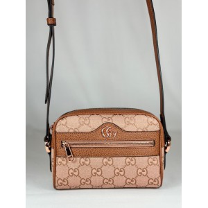 Gucci ophidia gg mini bag 17.5x12cm pink canvas Bags