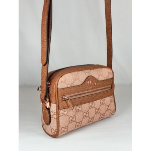 Gucci ophidia gg mini bag 17.5x12cm pink canvas Bags