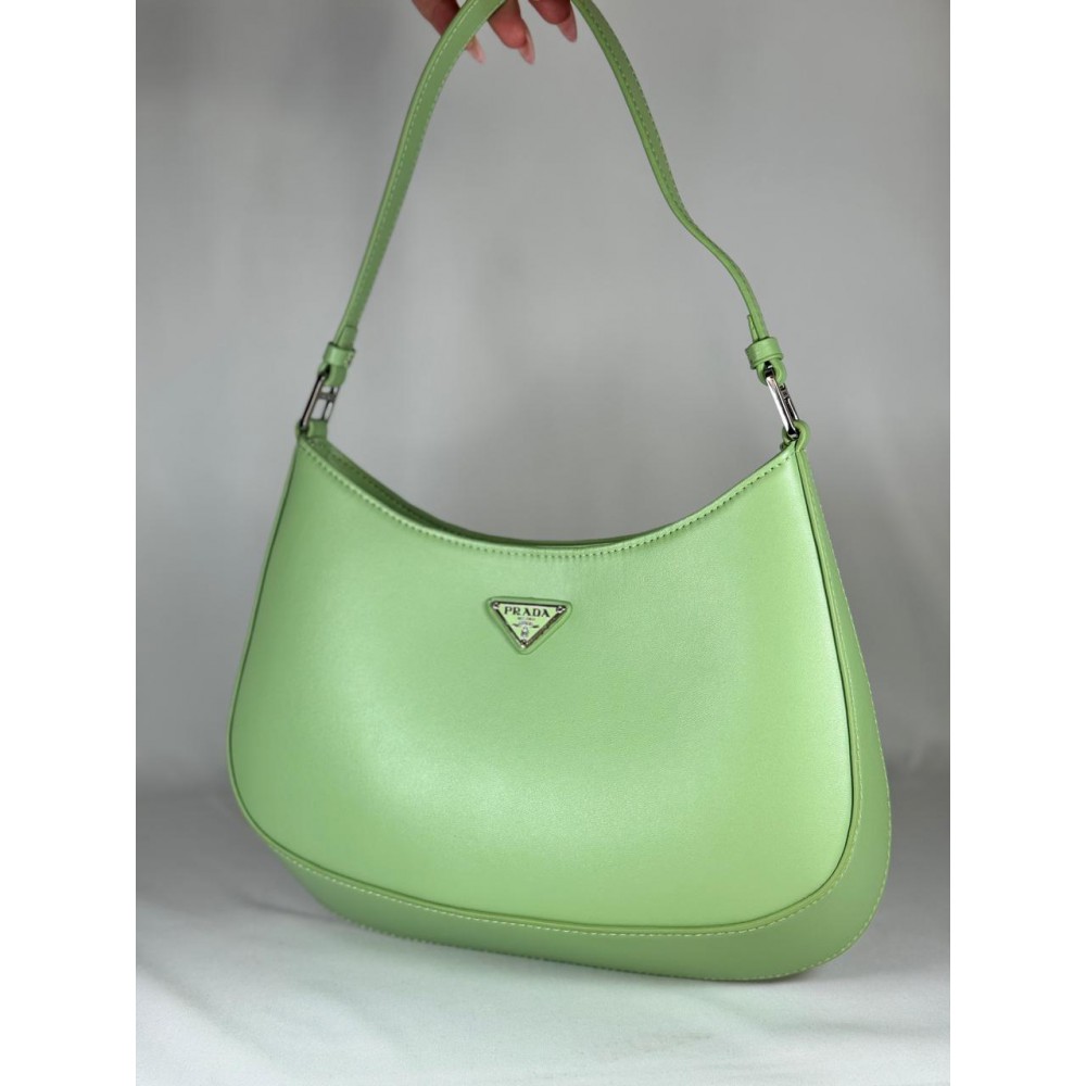 Prada Cleo pattent leather shoulder bag 26cm mint green Bags