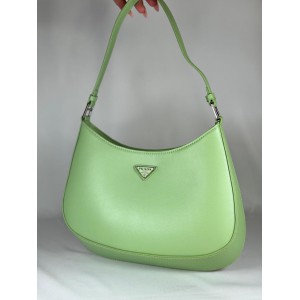 Prada Cleo pattent leather shoulder bag 26cm mint green Bags