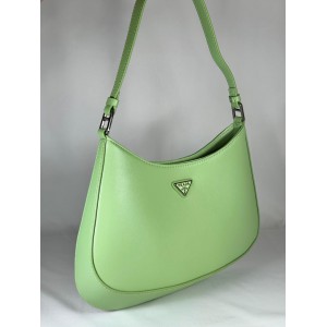 Prada Cleo pattent leather shoulder bag 26cm mint green Bags