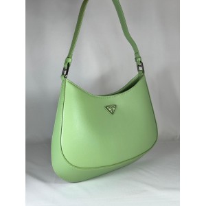 Prada Cleo pattent leather shoulder bag 26cm mint green Bags