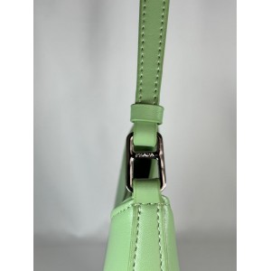 Prada Cleo pattent leather shoulder bag 26cm mint green Bags
