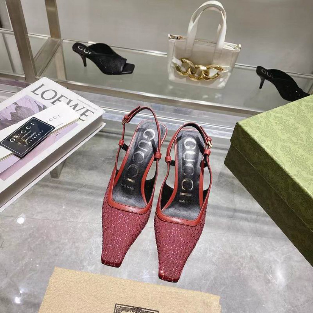 Gucci slingback heels 36-42 7.5cm Shoes