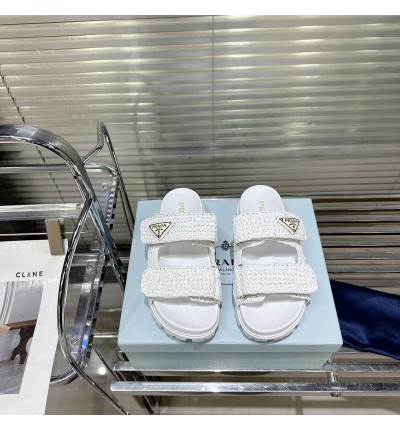 Prada raffia sandals 36-42