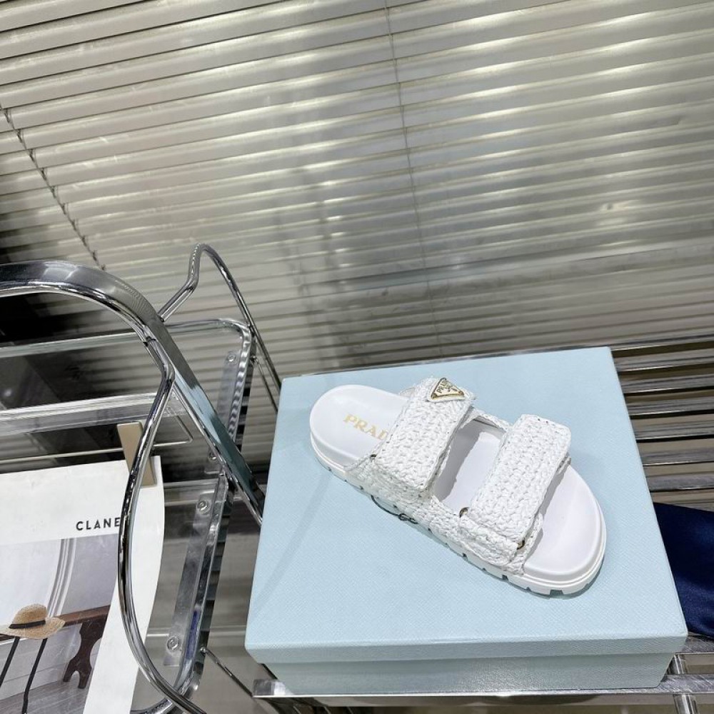 Prada raffia sandals 36-42 Shoes