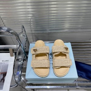 Prada raffia sandals 36-42 Shoes