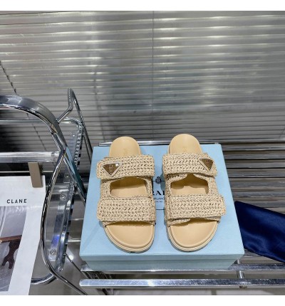 Prada raffia sandals 36-42
