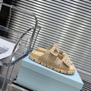 Prada raffia sandals 36-42 Shoes