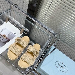 Prada raffia sandals 36-42 Shoes