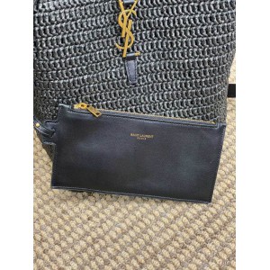 Ysl LE 37 IN WOVEN RAFFIA-TANNED LEATHER 20x25x16cm Bags